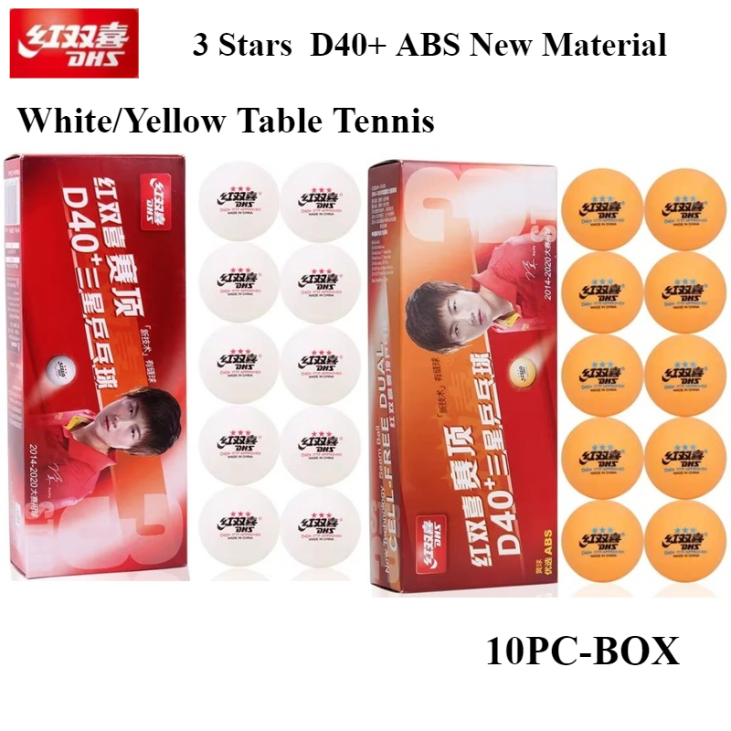 Table Tennis Olympics - 10 шт./кор. 3 звезды DHS мячи