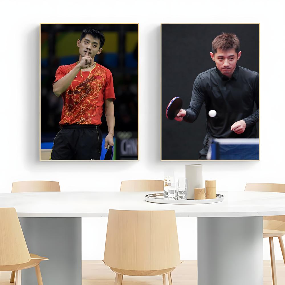 Постер с изображением Чжан Цзи – обзор и цена Table Tennis Zhang Jike